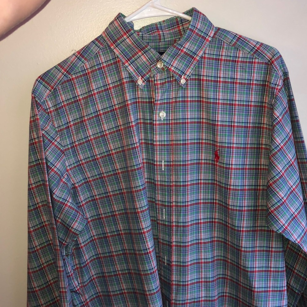 Polo button down shirt